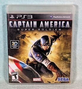 Captain America: Super Soldier (Sony PlayStation 3, 2011) Complete - Tested!