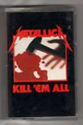 New ListingKill 'Em All by METALLICA (Cassette 1995) Megaforce Records
