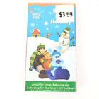 Blues Clues Blues First Holiday (VHS, 2003) Sealed Cartoon Christmas Nick Jr
