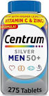 New ListingCentrum Silver MultiVitamin MultiMineral Complete Vitamin 275 Tabs Men Over 50+
