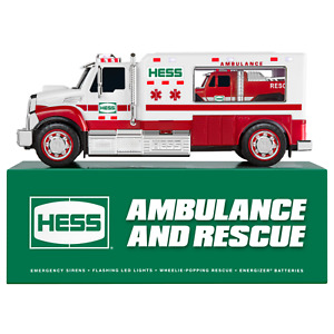 2020 Hess Ambulance and Rescue Toy Truck