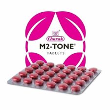 Charak M2-Tone 30 tablets For  irregular menstrual periods Ayurved Herbal