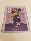 !SUPER SALE! Kitt # 127 Animal Crossing Amiibo Card Horizons Series 2 MINT!