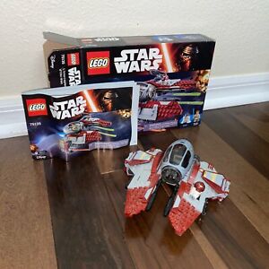 LEGO Star Wars: Obi-Wan's Jedi Interceptor (75135) Incomplete Damaged