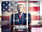 American Trump 2024 Handmade Sublimation 20oz Tumbler