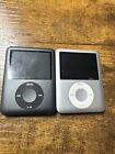 Lot Of 2 Apple iPod 8GB 3rd Generation Model A1236 Silver And Black Tested!