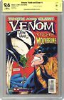 Venom Tooth and Claw #1 CBCS 9.6 SS Hama 1996 21-21F8317-005