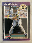 New ListingGary Redus Autographed 1989 Donruss #605 Pittsburgh Pirates