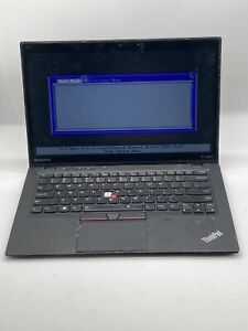 Lenovo X1 Carbon Core i5-4300U No SSD UNTESTED  AS IS FOR PARTS READ