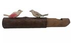 Vintage Wooden Hand Carved Hand Painted Birds Whistle