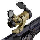 1X30mm Green Red Sight 4 MOA Hunting Rifle Scope with 20/22mm Rail Mount