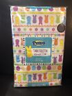 Peeps Easter Bunny & Eggs Colorful Vinyl Peva Tablecloth 52” X 52” Square Spring