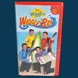 The Wiggles Wiggle Bay VHS 2003 Never Seen On TV Classic Cartoon Movie Film