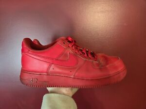 Size 10 - Nike Air Force 1 Low Triple Red