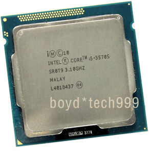 Intel Core i5-3570S 3.1 GHz CPU 4 cores SR0T9 Socket LGA1155 3100 MHz Processor