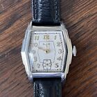 Vintage Art Deco Wrist Watch Elgin USA 17 Jewels Nice.