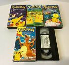 New ListingLot of 5 1990s Pokemon VHS Tapes Pioneer