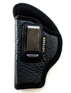LEFT HANDED IWB Soft Leather Holster Houston- You'll Forget It's On! Choose Size