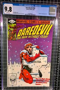 Daredevil #182 CGC 9.8 White Pages - Frank Miller 1982 - 4346838015