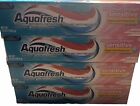 Aquafresh Maximum Strength Sensitive Smooth Mint Toothpaste 5.6 oz 06/2025- 4PK