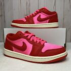 Nike Air Jordan 1 Low SE Pink Blast Valentine's Day FB9893-600 Women's Size 7