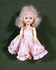 New Listingvintage VIRGA pink hair LOLLIPOP doll GINNY-GINGER TYPE hard plastic WALKER 1950