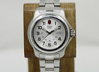 Victorinox Swiss Army 1884 Officers 42mm Silver Dial Men's Watch 24704