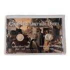 Cherished American Dimes 2 pc Coin Collection: Barber Silver & Mercury Silver