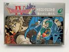 DRAGON QUEST IV 4 Famicom Japanese NES With Box & Manual US Seller FC0137