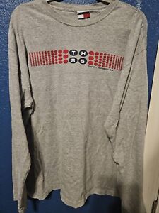 Vintage Tommy Hilfiger Shirt Mens XL  Spell Out Long Sleeve 1984 Made In USA