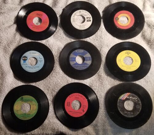 New ListingOLD COUNTRY 1960s 1970s lot 55 VINYL 45 rpm 7