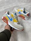 Nike Air Max 90 Low Womens Sportswear Shoes Multicolor DJ9991-100 VNDS Size 8.5