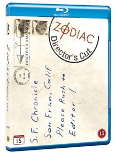 Zodiac Directors Cut Blu Ray