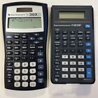 Texas Instruments Ti-30 Stat Scientific + TI-30x IIs Calculators Lot Of 2