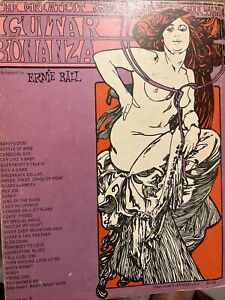 1960's Guitar Bonanza by ERNIE BALL Sheet Music Song Book West Coast Pub.