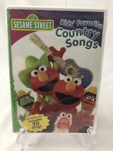 Sesame Street - Kids Favorite Country Songs (DVD, 2007) New Sealed
