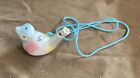Vintage Ceramic Bird Water Whistle With Lt Blue Cord C144B-22