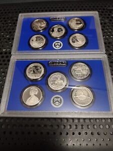 2022/2023 S Mint Clad PROOF Women's Quarters (10 Total Coins) NO BOX NO COA
