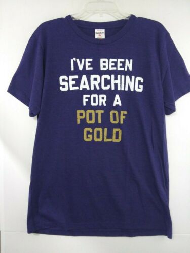 I've Been Searching for a Pot of Gold T-Shirt KC Blue Men's 2XL St Patrick's Day