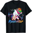 Unicorn Rock star Guitar Rockin' music singer T-Shirt