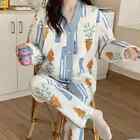 Postpartum Nursing Pajama Set, Maternity Pajamas, Home Nursing Clothing Clothes