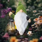 Garden Gnome Gifts, Large Solar Statues Garden Decor for Outdoor, Gnome Outdoor