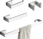 New ListingTowel Bar Set, 4Pcs Bathroom Hardware Set Brushed Nickel, SUS304 Stainless Steel