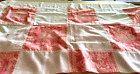 New ListingBelcrest Tablecloth Creation Pink + White 66