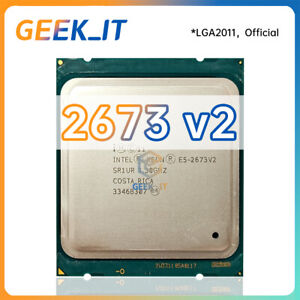 Intel Xeon E5-2673v2 SR1UR 3.3 GHz 8 Cores 110W LGA 2011 CP E5 2673 V2