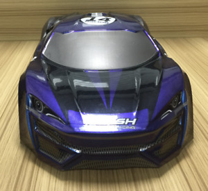 PVC Pre-Painted Body Shell For 1:10 RC OnRoad Cars in Mulit-Color
