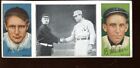 1912 T202 Hassan Triple Folder Baseball Card Beals Becker & Joshua Devore VGEX