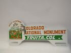 New ListingWest Gateway Colorado National Fruita Col Metal License Plate TOPPER Original