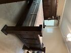 queen size bed frame with headboard SOLID wood