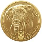 New Listing1 oz Gold South Africa - Elephant - Big Five Series - 2023 BU